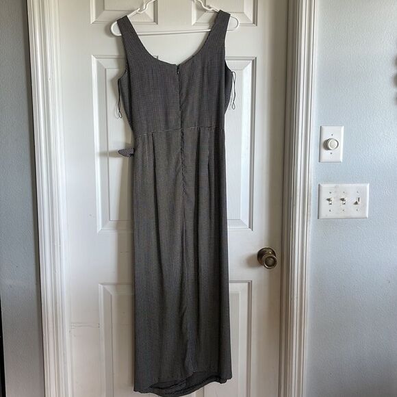 Ann Taylor Polka Dot Side Tie MIDI Dress - Picture 6 of 6